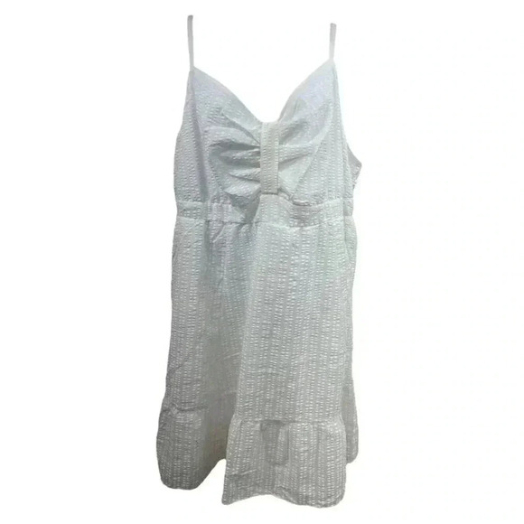 TORRID Sundress Midi Dress Boho Spaghetti Strap White 6X Summer Dress NWT - Picture 1 of 5